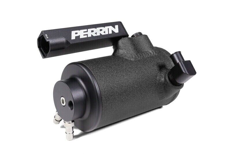 Perrin PSP-ENG-611BK Air Oil Separator Black Fits 22-23 Subaru WRX