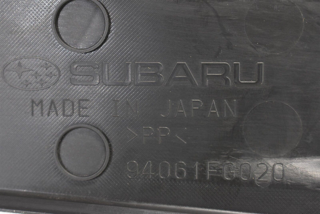 2008-2014 Subaru Impreza WRX STI Door Sill Trim Rear Right Passenger RH 08-14