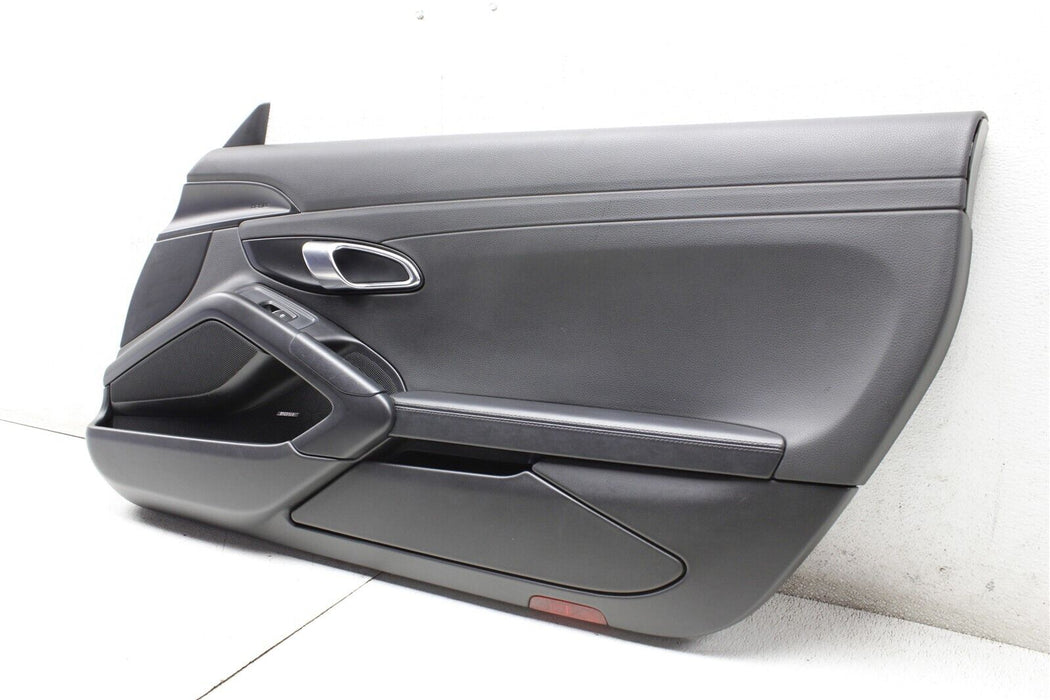 2015 Porsche Boxster S Right Door Panel Card Cover RH Passenger 13-16