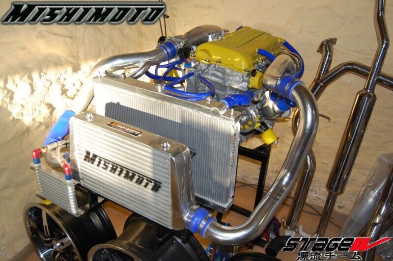 Mishimoto MMRAD-S14-95SR Aluminum Radiator For 95-98 Nissan 240SX SR20 Engine