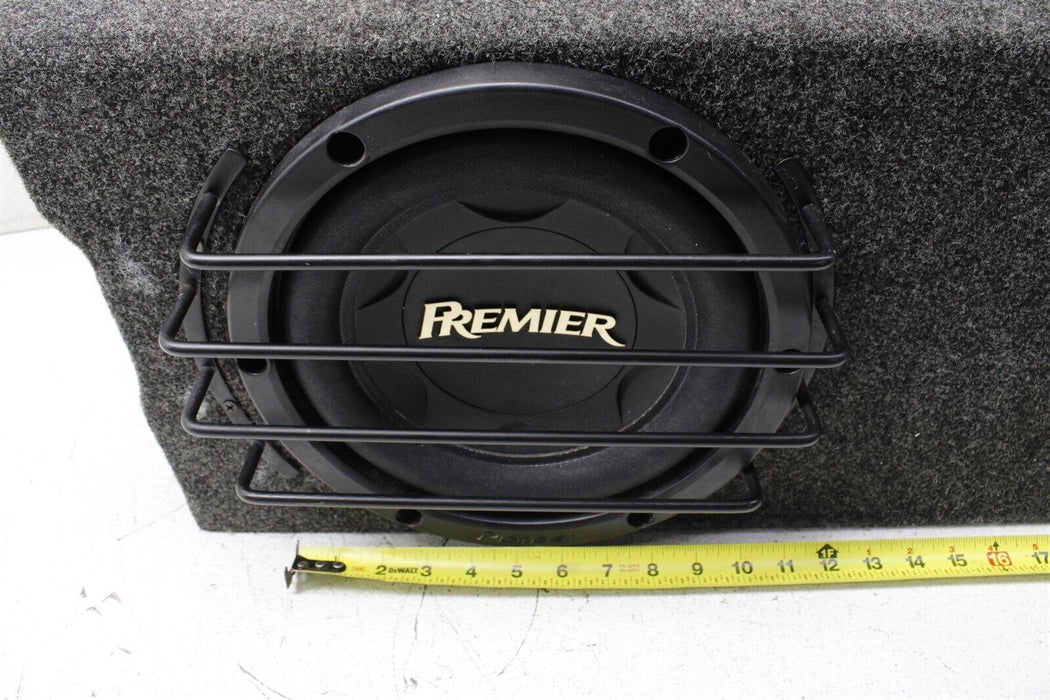 Premier 10" TS-W106C DVC Subwoofer Rear Left Custom Box For Subaru WRX 02-07