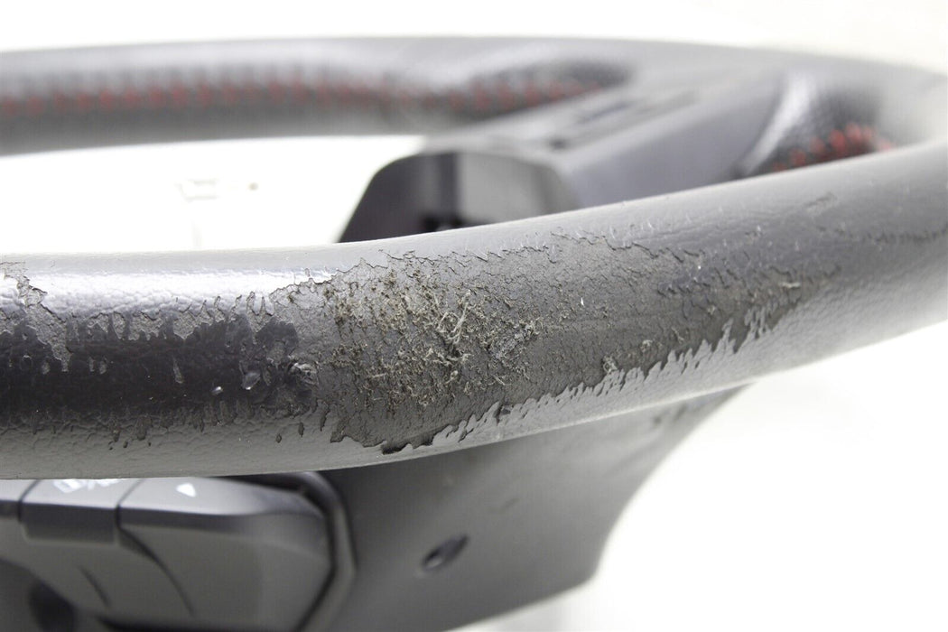 2015-2021 Subaru WRX STI Red Stitched Steering Wheel Assembly Factory OEM 15-21