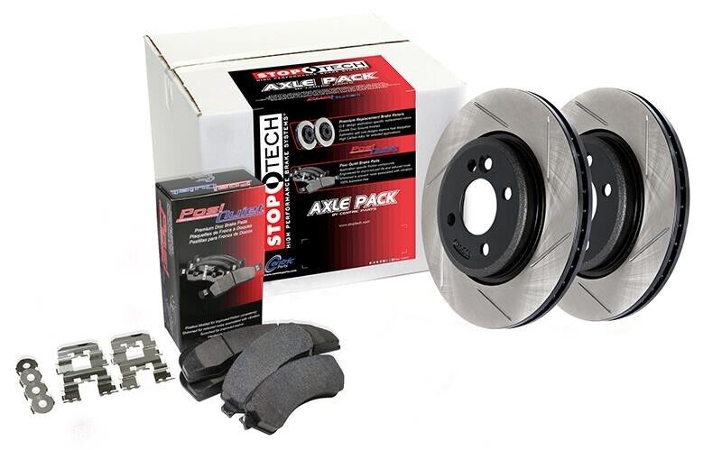 StopTech 938.42005 Disc Brake Pad and Rotor Kit Front for Infiniti Nissan