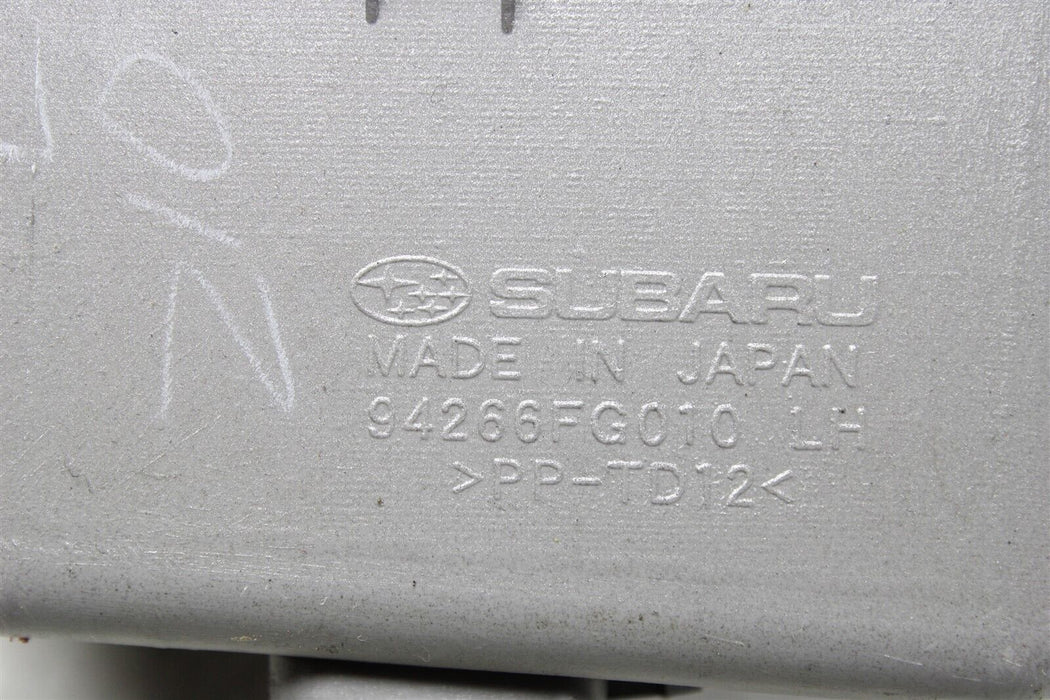 08-14 Subaru Impreza WRX STI Rear Left Window Switch Trim Cover Panel 2008-2014