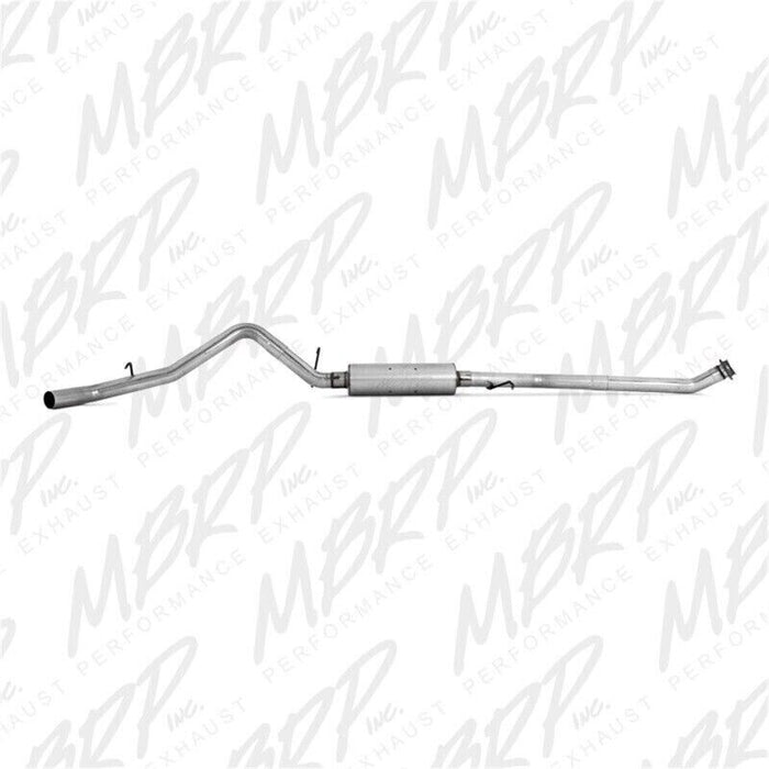MBRP S5014P Single Side Aluminized Exhaust System for Silverado Sierra