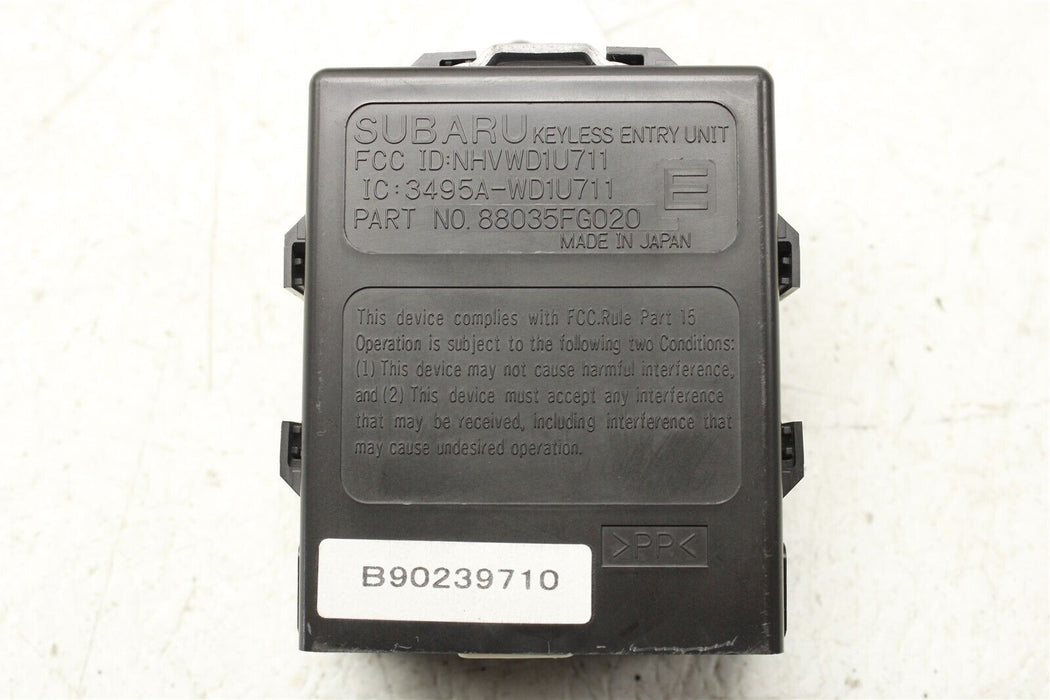 2009 Subaru WRX STI ECU Key Ignition Key