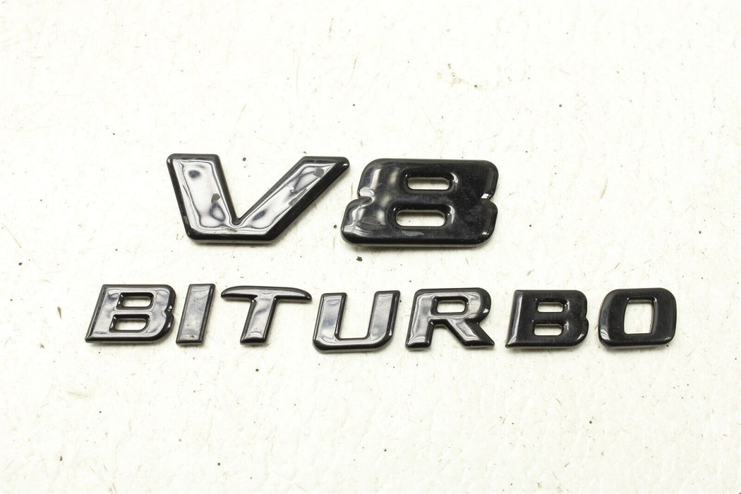 2017 Mercedes-Benz C63 AMG Emblem Badge Logo V8 Bi Turbo