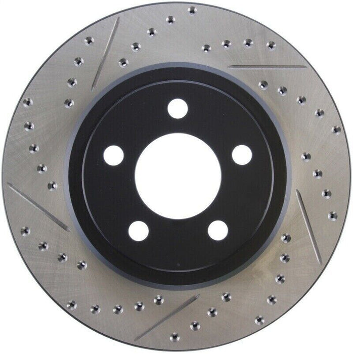 StopTech 127.63062R Sport Drilled & Slotted Rear Right Disc Brake Rotor