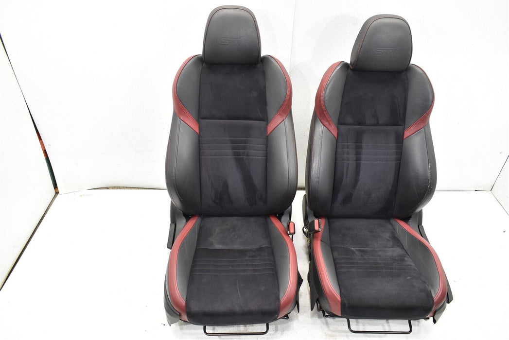 2015-2019 Subaru WRX STI Seat Seat Front And Rears 36k 15-19