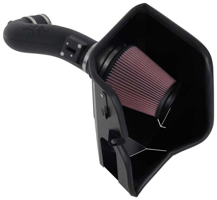 K&N Filters 63-3110 Performance Air Intake System For 2021-2023 GMC Yukon XL