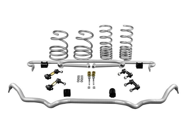 Whiteline GS1-SUB007 Grip Series Front and Rear Sway Bar/Coil Spring Kit