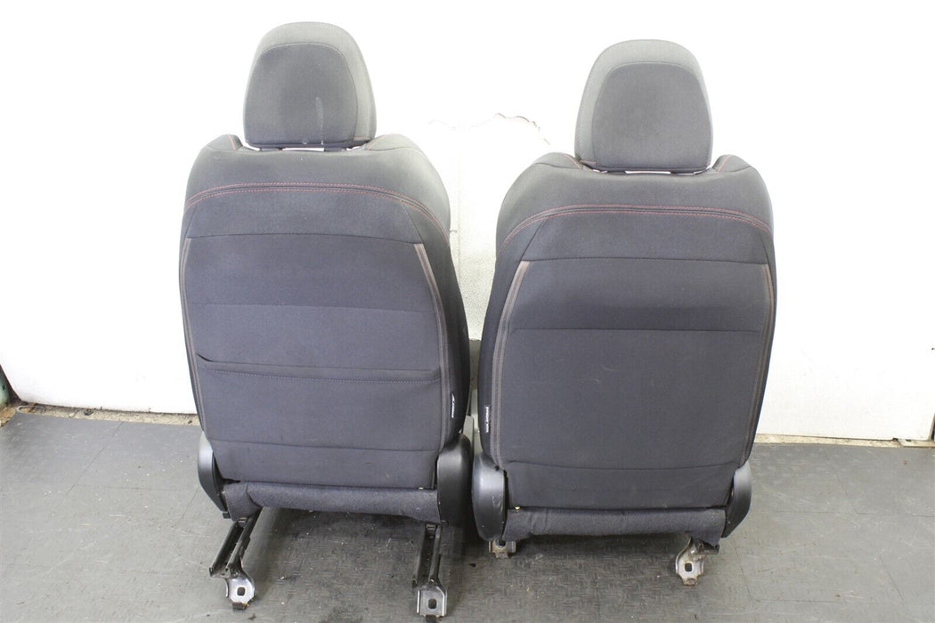 2016 Subaru WRX Seat Set Assembly Front And Rear Black Fabric Factory OEM 15-21