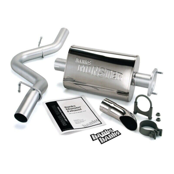 Banks Power 51311 Monster Exhaust System Fits 91-95 Wrangler (YJ)