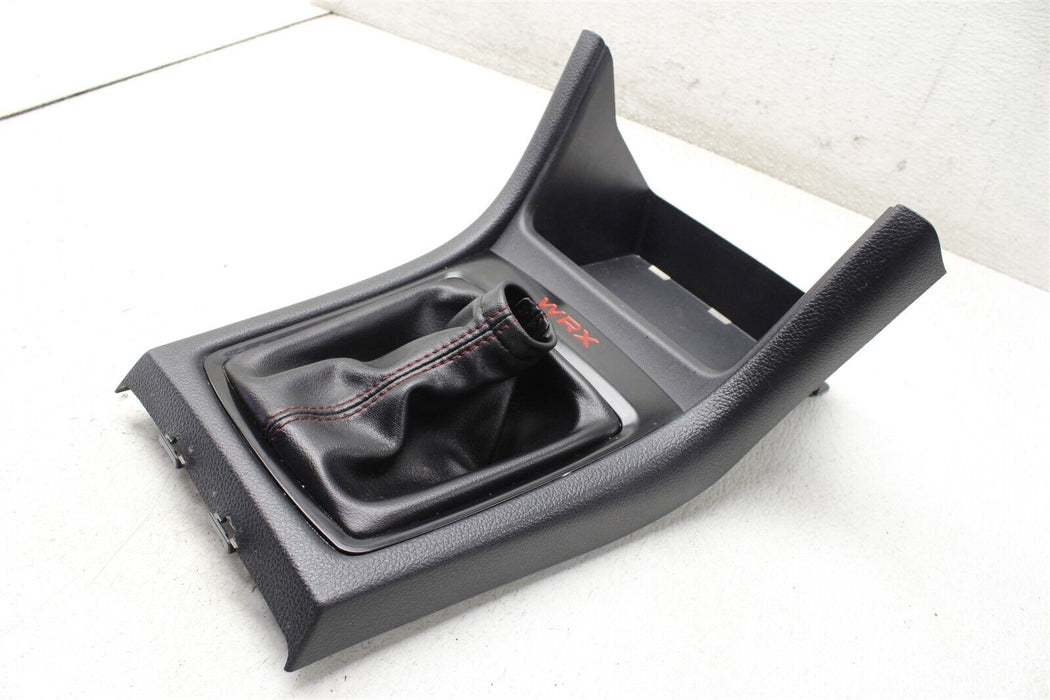 2016 Subaru WRX Center Console Shifter Trim Boot Assembly Factory OEM 15-21