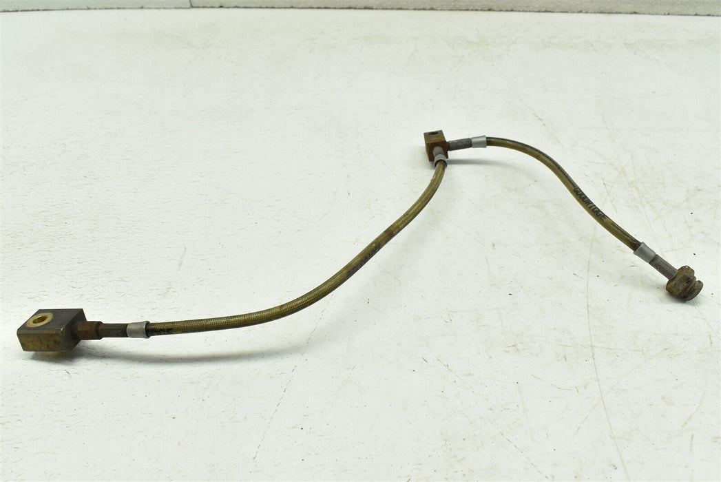 2009-2010 Nissan GT-R Driver Left Brake Line Hose Assembly OEM GTR 09-10