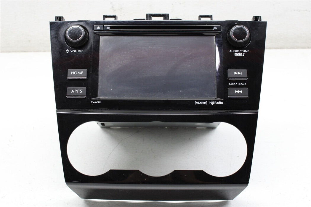 2016 Subaru WRX Stereo Radio Control Unit Clarion 86201VA640 OEM 16