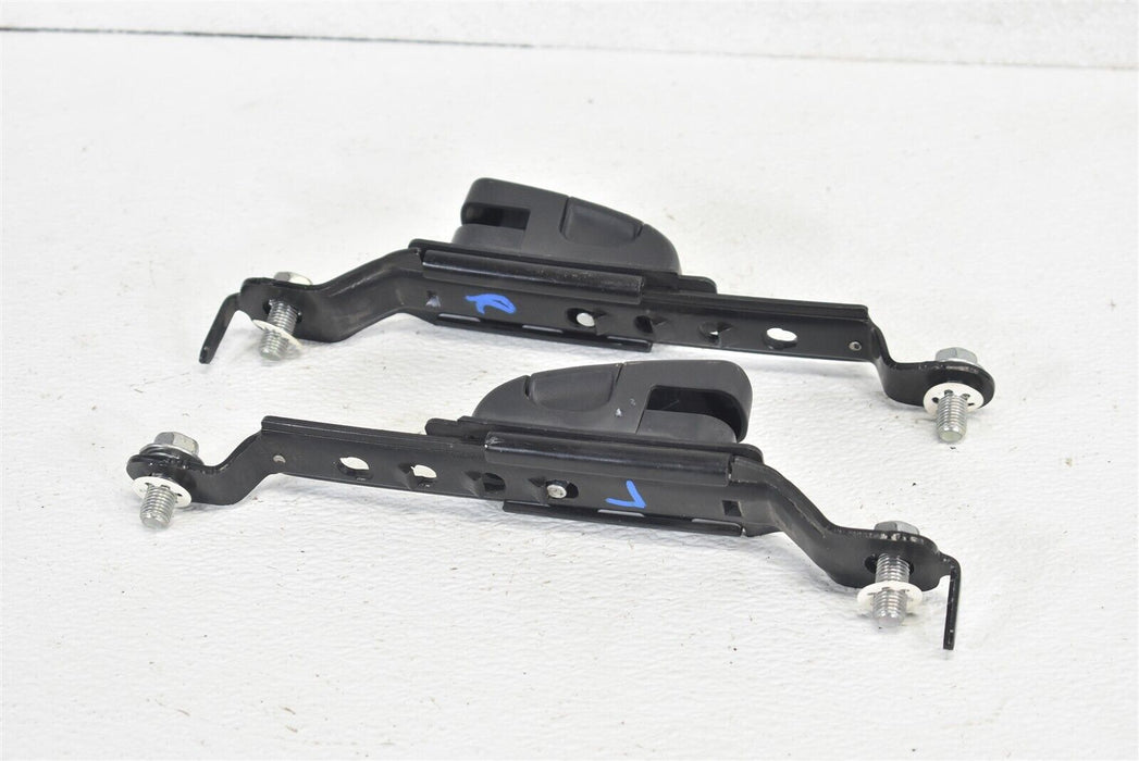 2008-2014 Subaru Impreza WRX STI Seat Belt Height Adjuster Pair OEM 08-14