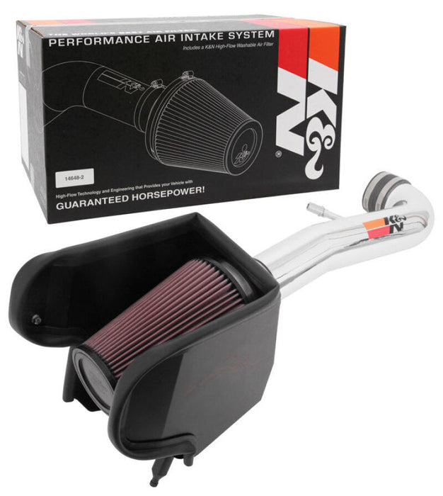 K&N Filters 77-1576KP Performance Air Intake System For 2018-2023 Jeep JL