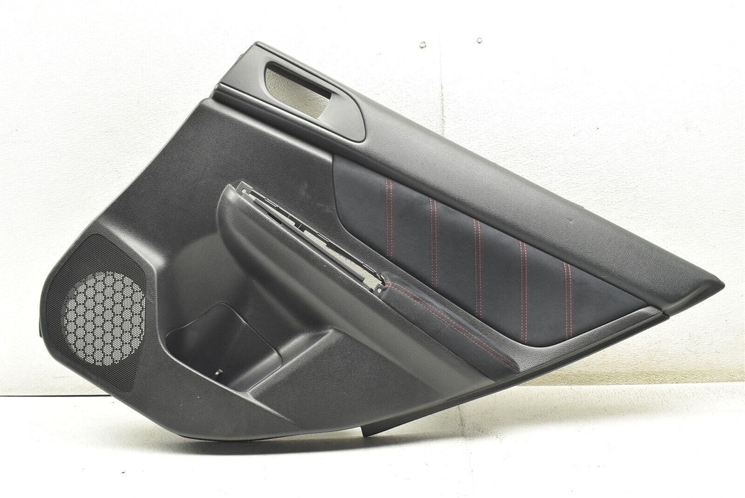 2015-2019 Subaru WRX STI Rear Right Door Panel Card Cover RH Passenger 15-19