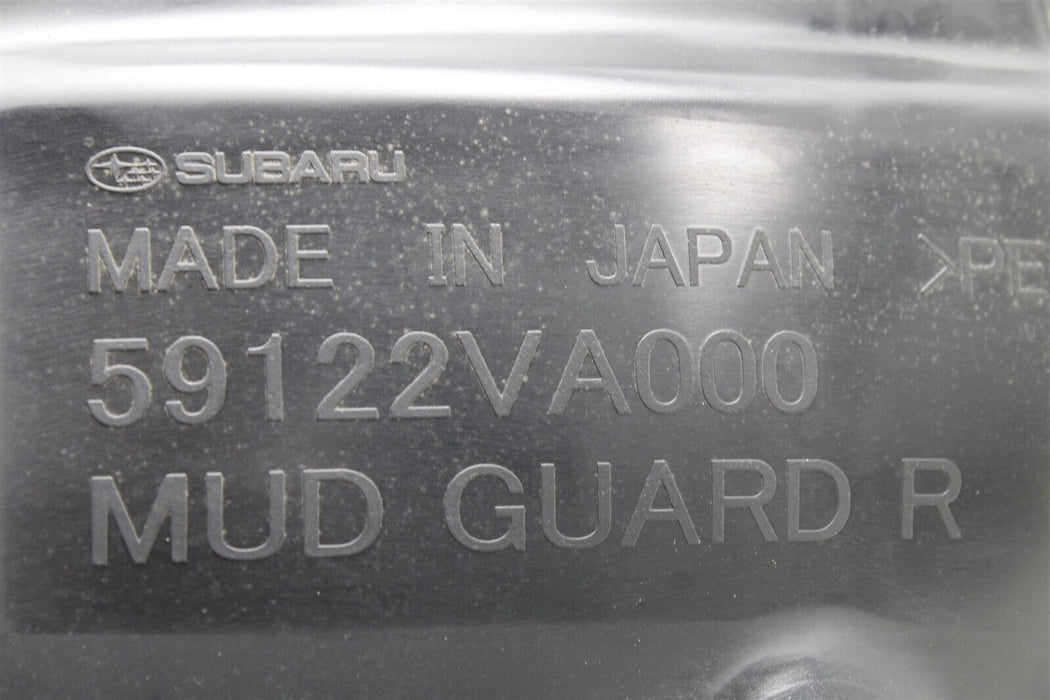 2015-2019 Subaru WRX STI Rear Right Fender Liner Cover 59122VA000 OEM 15-19