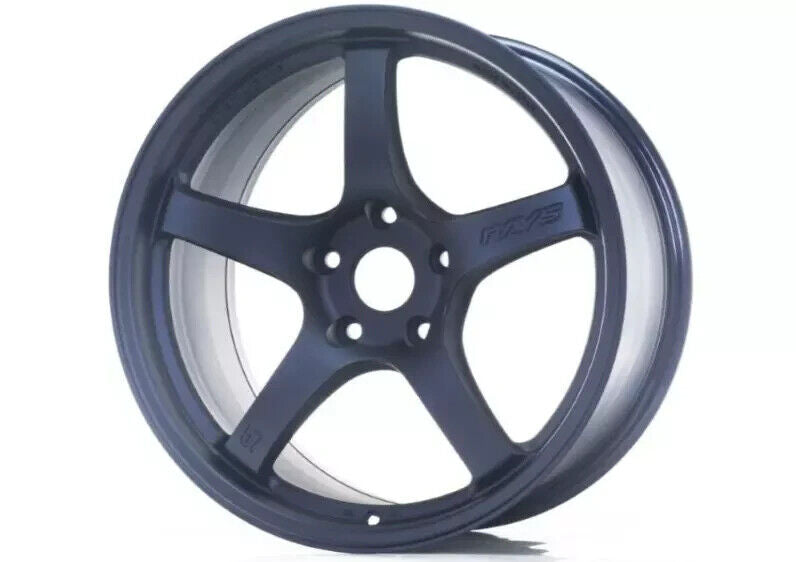 Gram Lights WGIAC12ENC for 57DR 18x10.5 +12 5-114.3 Dark Blue Chrome