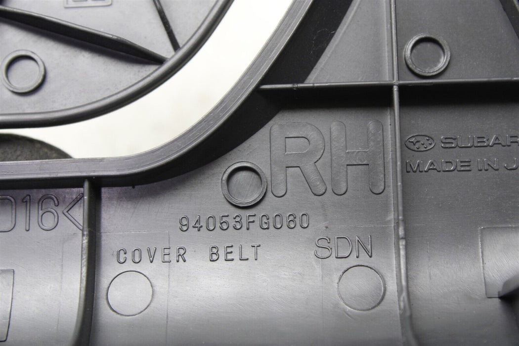 2011-2014 Subaru WRX STI C Pillar Seat Belt Trim Cap Right RH SEDAN