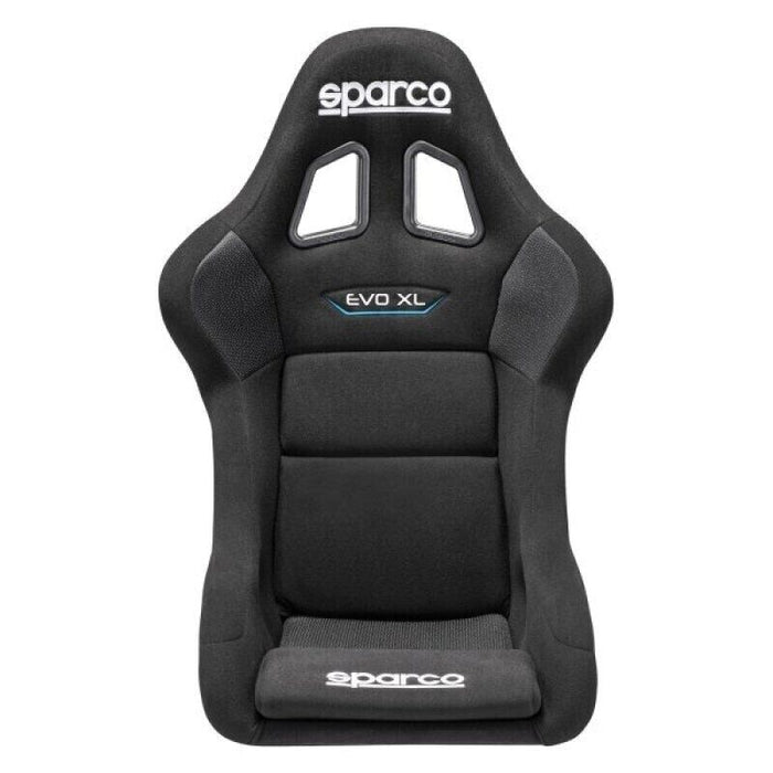 Sparco EVO Extra Large XL QRT Series Fiberglass Racing Seat - Black - 008015RNR