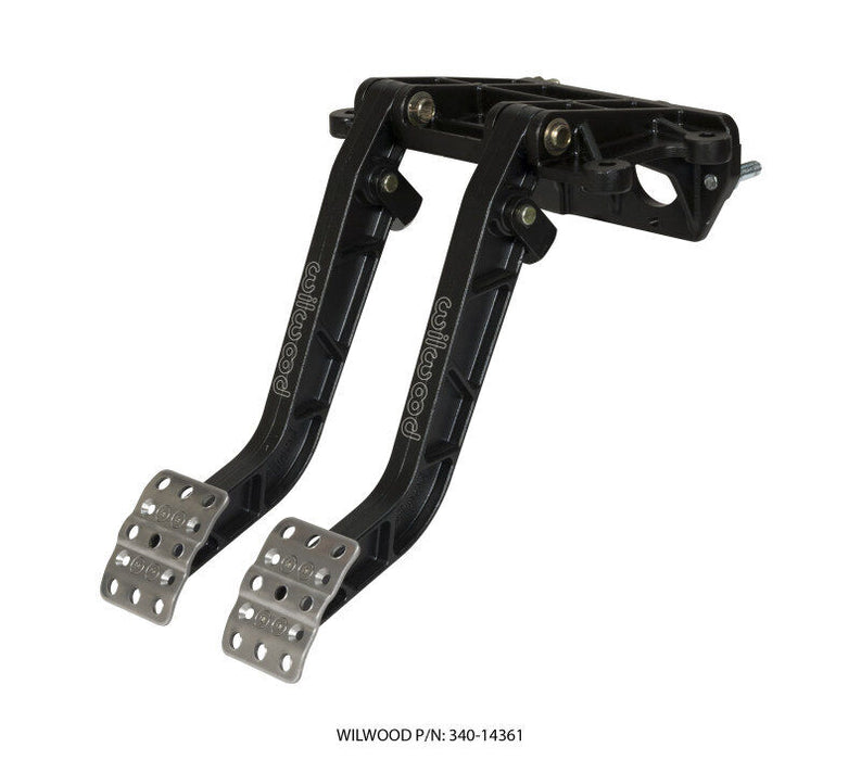 Wilwood 340-14361 Swing Mount Tandem Brake and Clutch Pedal
