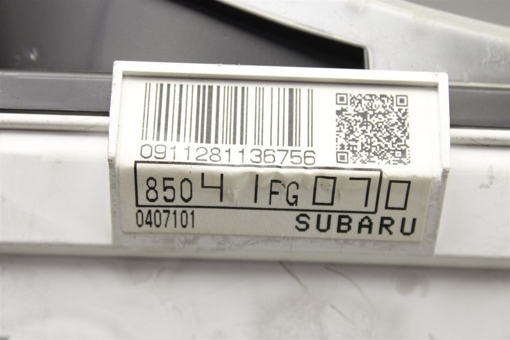 2014 Subaru WRX STI Instrument Cluster Gauge ECU Key Ignition 22765AF750