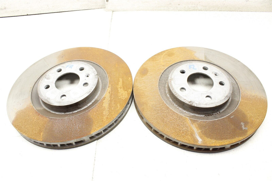 2015 Porsche Macan S Front Rotor Disc Set Assembly Factory OEM 15-18