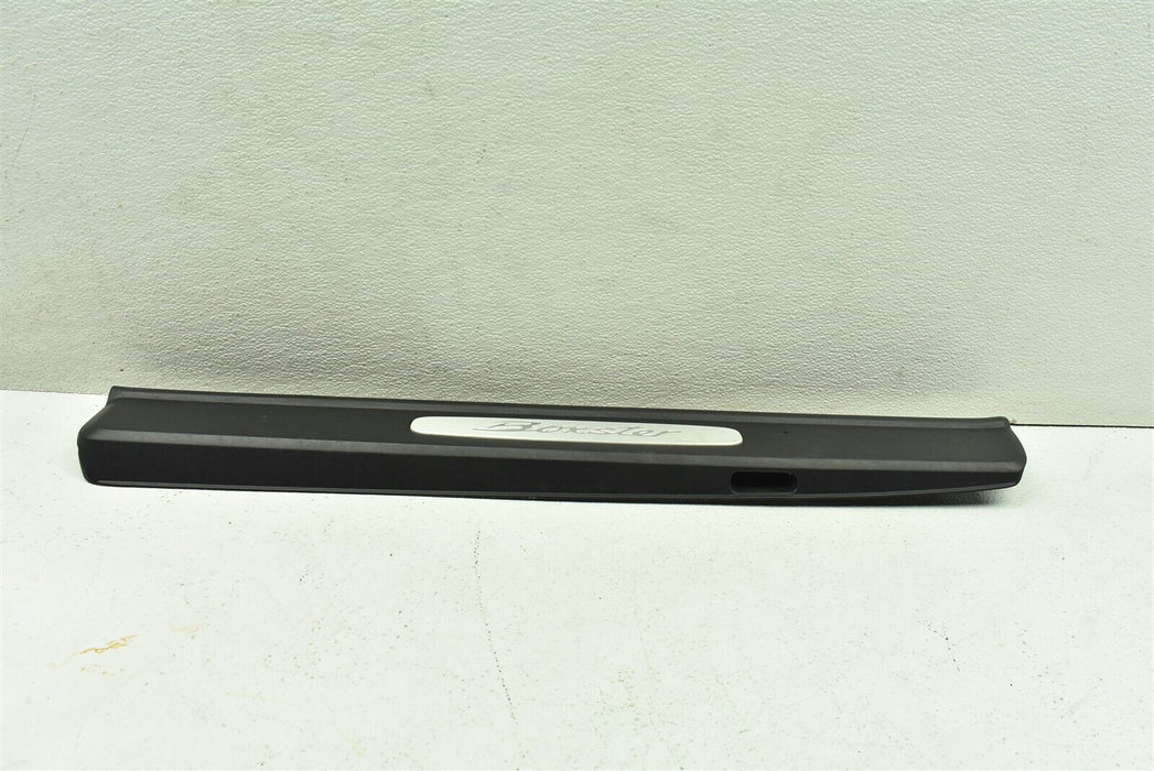 2013-2016 Porsche Boxster Door Sill Scuff Palte trim Cover 98150466702 13-16