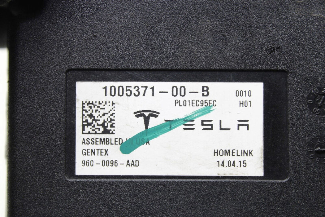 2012-2019 Tesla Model S Homelink Control Module Computer 1005371-00-B 12-19