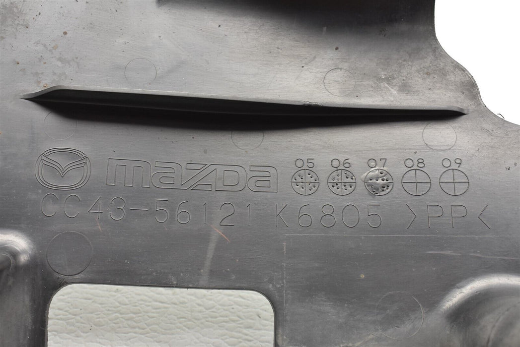 2006-2010 Mazda 5 Right Skid Plate Cover CC4356121 Mazda5 Van 06-10