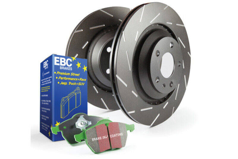 EBC Brakes S2KR2516 S2 Kits Greenstuff 6000 and USR Rotors Fits 05-16 CR-V