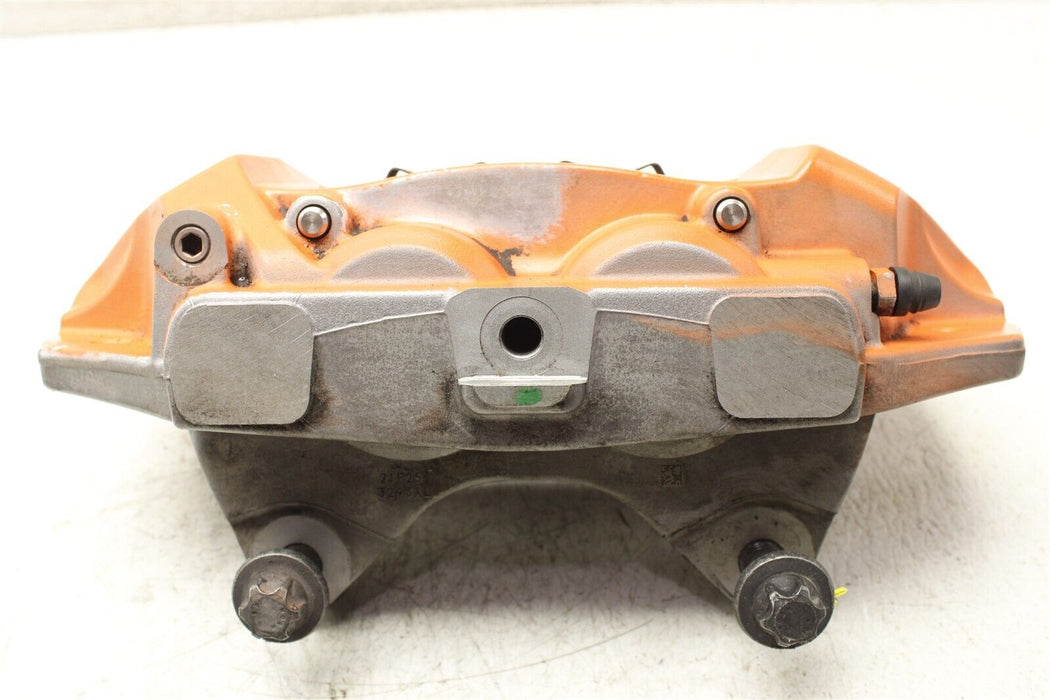 2021 Tesla Model 3 Front Brembo Caliper Set Factory OEM Painted Orange 17-21