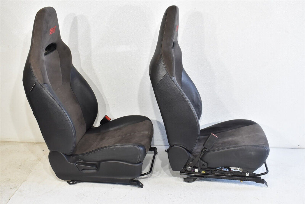 2008-2014 Subaru WRX STI Seat Set Front Rear Seats Wagon OEM 08-14