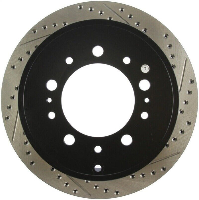 StopTech 127.44157L Sport Drilled & Slotted Rear Left Disc Brake Rotor