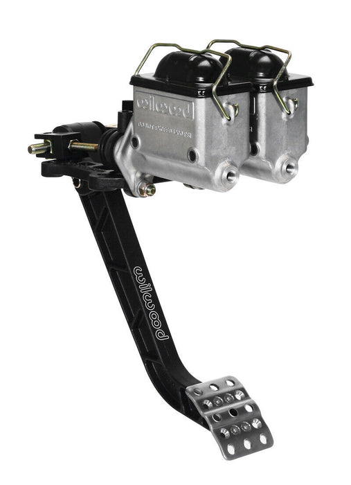 Wilwood 340-12509 Dual Master Cylinder Adj Brake Pedal, Rev. Swing Mnt