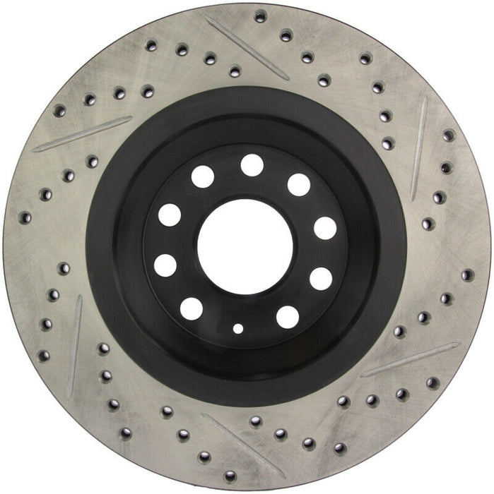 StopTech 127.33113R Sport Drilled & Slotted Rear Right Disc Brake Rotor