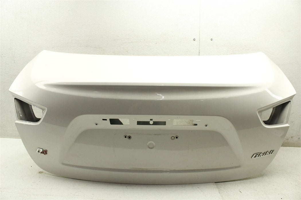 2015 Maserati Ghibli Rear Trunk Deck Lid Assembly White Factory OEM 14-19