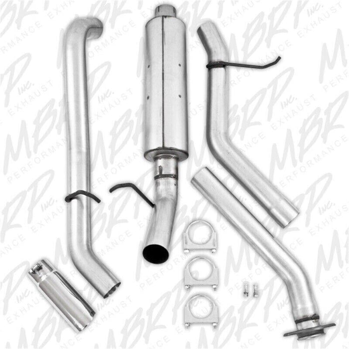 MBRP S5014AL 3" Dia Side Exit Exhaust System for Silverado Sierra 1500