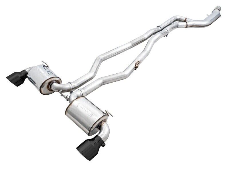 AWE 3020-33072 Tuning for AWE 2020 Toyota Supra A90 Non-Resonated Exhaust-5in