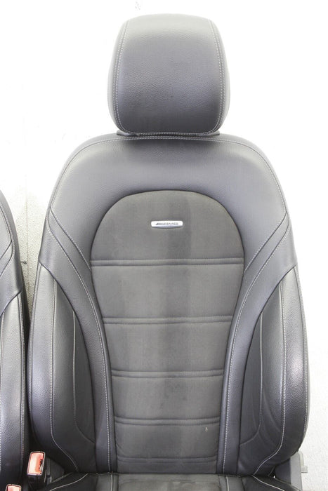 2017 Mercedes-Benz C63 AMG Sedan Seat Set Front Rear Complete