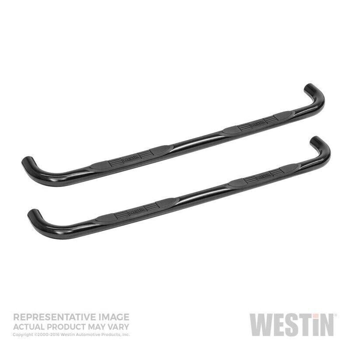 Westin 23-1435 E-Series 3 Round Nerf Step Bars Fits F-150 F-150 Heritage F-250