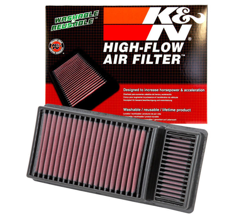 K&N 33-5010 Replacement Air Filter for 2011-2016 Ford F250 Super Duty