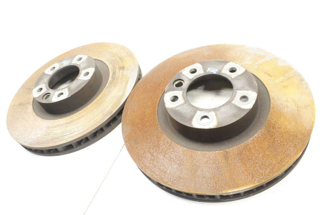 2014 Porsche Cayenne Front Rotor Set Rotors 11-18