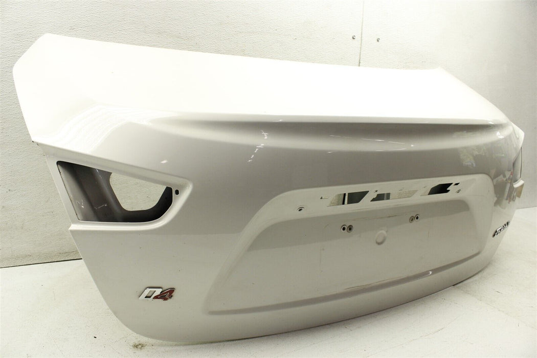 2015 Maserati Ghibli Rear Trunk Deck Lid Assembly White Factory OEM 14-19