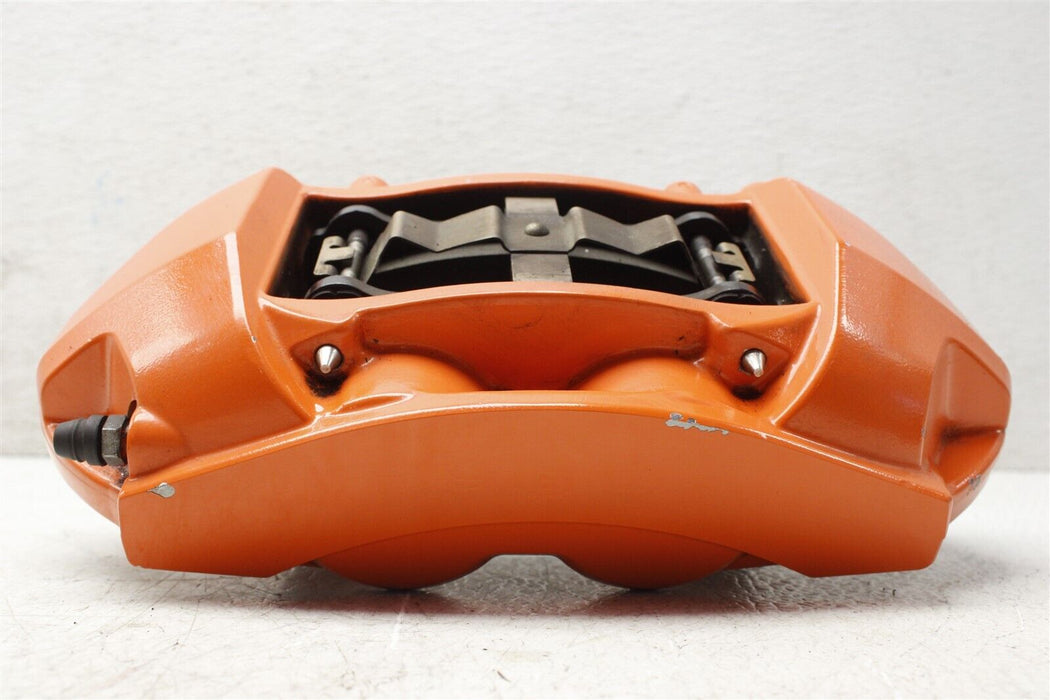 2021 Tesla Model 3 Front Brembo Caliper Set Factory OEM Painted Orange 17-21