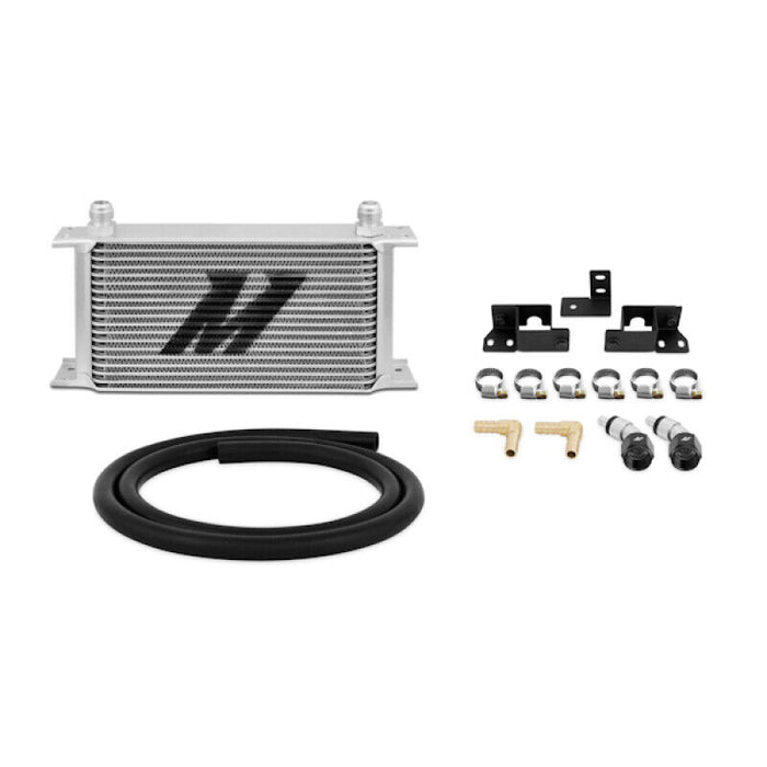 Mishimoto MMTC-WRA-07 Silver Transmission Cooler Kit for 07-11 Jeep Wrangler JK