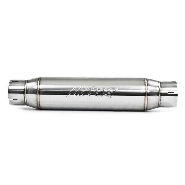 MBRP T304 Stainless Steel Silver 20-Inch Length Exhaust Resonator R1013